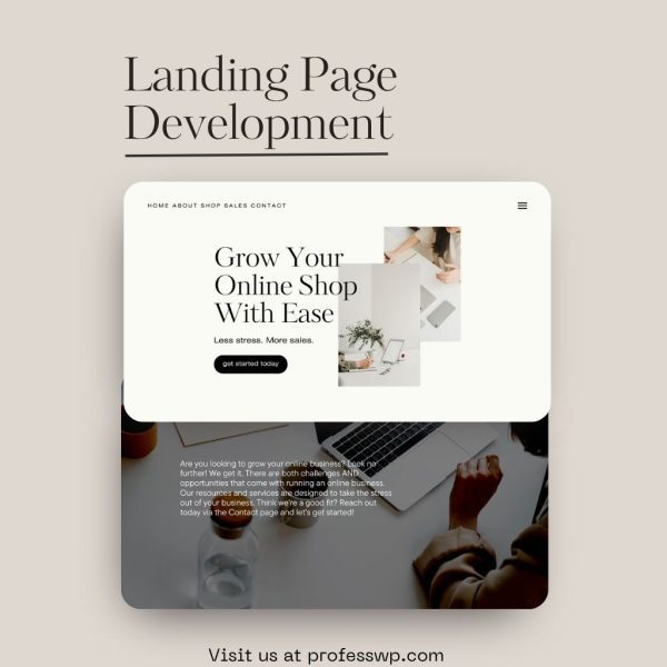 บริการสร้างแลนดิ้งเพจครบวงจร – พร้อมโดเมน โฮสติ้ง และ SEO รองรับธุรกิจออนไลน์