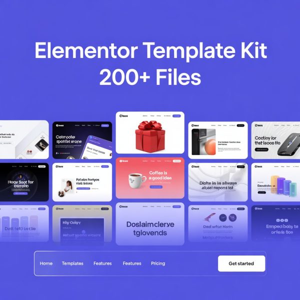 200+ Elementor Template Kits Bundle | Instant Download | SEO-Optimized & Responsive WordPress Designs