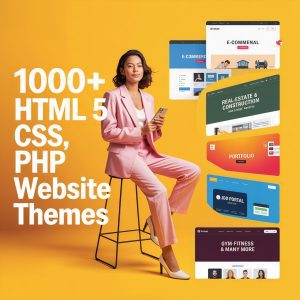 1000+ HTML 5, CSS, PHP Website Themes