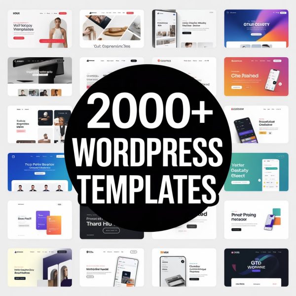 2,000+ Ready-Made WordPress Website & Store Templates – Instant Download